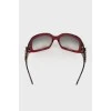 Pink flowers sunglasses