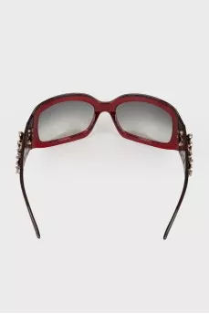 Pink flowers sunglasses