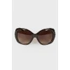 Sunglasses with rhinestones