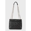 Puffer bag with tag