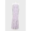 Lavender long dress