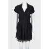 Lace fitted dress