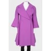 Violet fitted coat