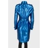 Blue shimmer coat