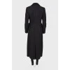 Fitted coat with beads