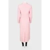 Pink fitted coat