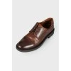 Men's brown oxford shoes