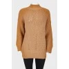 Oversized knitwear sweater