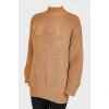 Oversized knitwear sweater