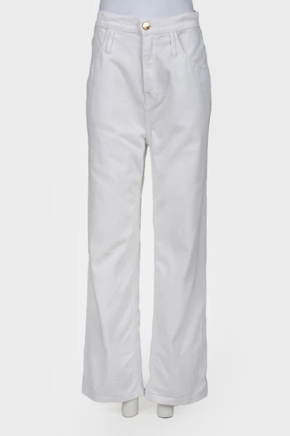 White loose Jeans