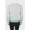 Gray sweatshirt with tag