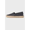 Espadrilles for men with jute soles