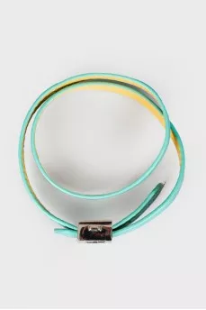 Leather bracelet