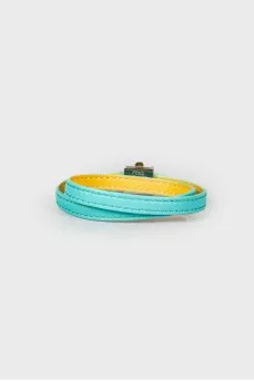 Leather bracelet