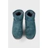 Suede felt boots