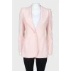 Pink jacket with shoulders