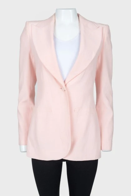 Pink jacket with shoulders