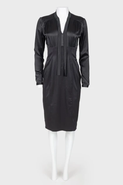 Fitted combination dress