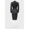 Fitted combination dress