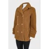 Faux fur coat