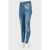 Ripped and distressed skinny jeans