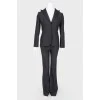 Black classic suit