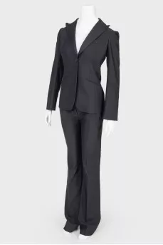 Black classic suit