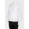 White lace blouse