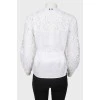 White lace blouse