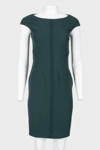 Wool bodycon dress