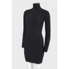 Fitted black dress