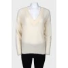 Milk fluffy pullover