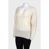 Milk fluffy pullover