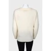 Milk fluffy pullover