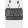Quilted leather bag