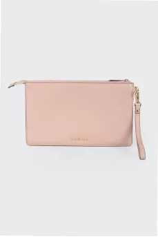 Powdery clutch with golden studs