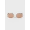 Shaped sunglasses