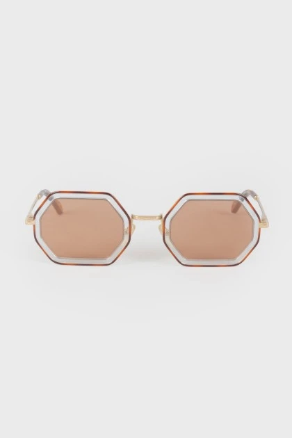 Shaped sunglasses