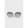 Sunglasses with rhinestones