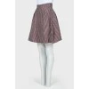Print skirt & quot; Goose foot & quot;