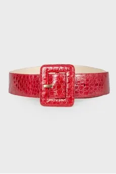 Reptile skin effect belt