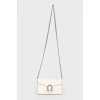 Dionysus mini leather bag with a decorated element
