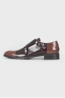 Men's leather shoes with tag