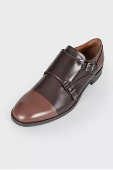 Men's leather shoes with tag
