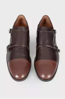 Men's leather shoes with tag