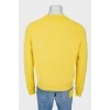 Men's yellow pullover