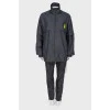 Men's tracksuit with tag