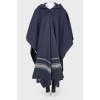 Dark blue cape