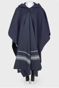 Dark blue cape