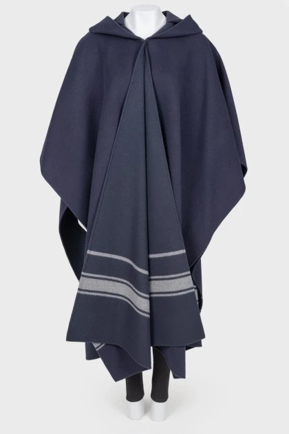 Dark blue cape